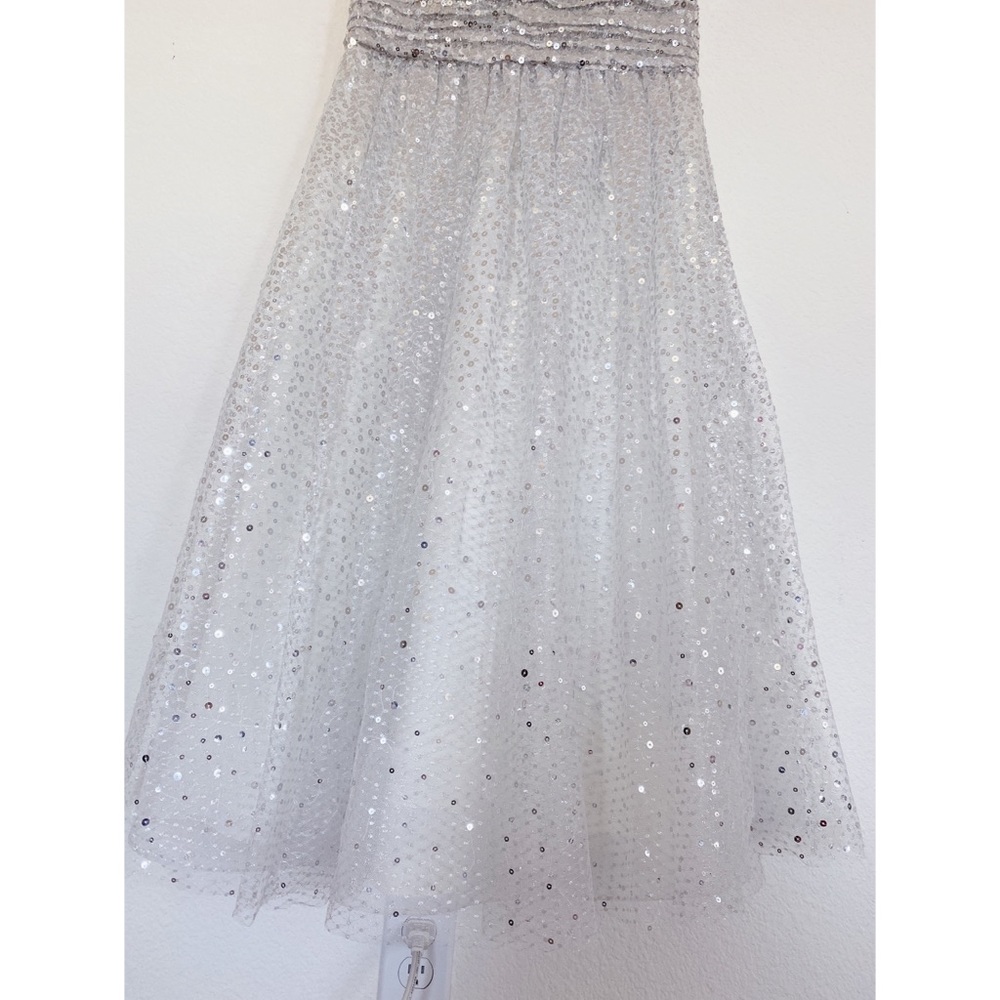 Marchesa Notte Degrade sequin gown tea length - Picture 14 of 14